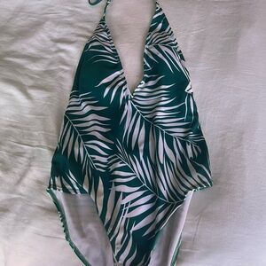 SEXY Plunge Neck + Back One Piece  / Cupshe / Never Worn